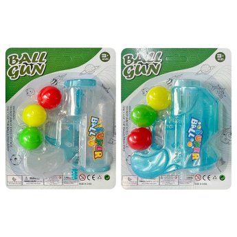 68-859 Πιστολάκι Αεροβόλο ΚΑΙ 3 Μπάλλες σε Καρτέλα 17x22x5cm