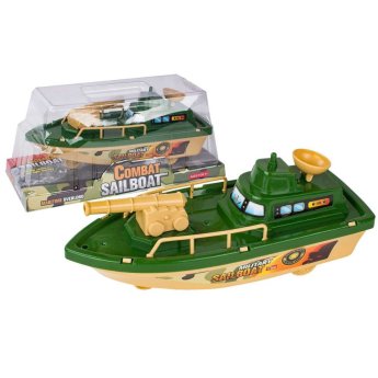 70-2352 Στρατιωτικό Πλοιάριο Friction 29x13x12cm