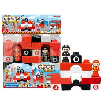 75-433 Τουβλάκια Πυροσβεστικό Σετ 28τεμ 24x28x7cm