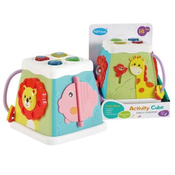 74-1117 Βρεφικός Κύβος Δραστηριοτήτων Μπαταρίας 15x18x14cm