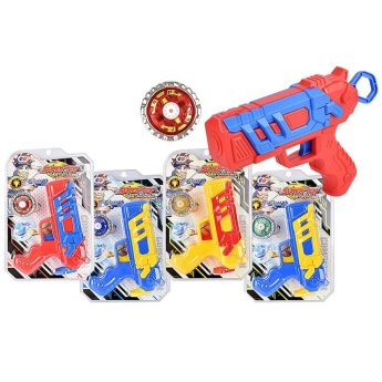 71-3587 Σβούρα με Πιστόλι-Εκτοξευτήρα σε Καρτέλα 16x24x5cm