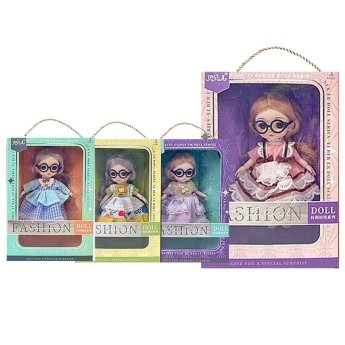 78-239 Κούκλα 16cm Fashion με Γυαλιά 15x22x6cm