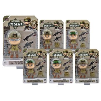 71-3583 Στρατιωτάκι Desert σε Καρτέλα 16x22x5cm