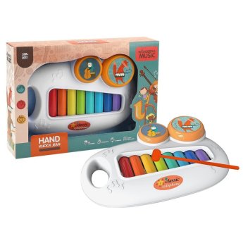 76-162 Ξυλόφωνο Hand Knock 28x20x6cm