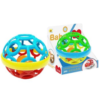 74-1107 Μπεμπέ Μπάλα-Κουδουνίστρα 12cm 12x12x10cm