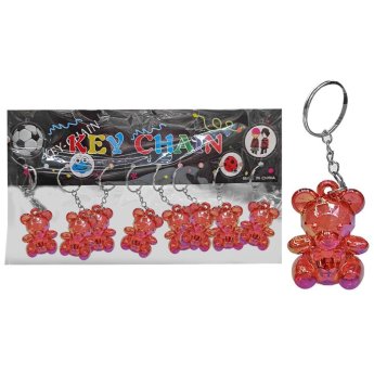 96-928 Μπρελόκ Αρκουδάκι Τύπου Κρυστάλλινο -cm