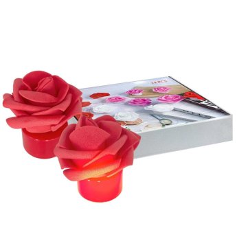 37-468 Ρεσώ Μπαταρίας Τριαντάφυλλο 7x5cm