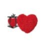 22-2963 Καρδιά από Τεχνητά Τριαντάφυλλα σε Κουτί ΚαρδιάΚΑΙ30cm