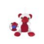 79-493 Αρκουδάκι Λούτρινο με Πουγκί Δώρου 20cm