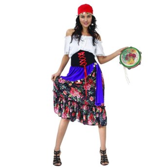 3-2709 Στολή Γυναικεία Τσιγγάνα