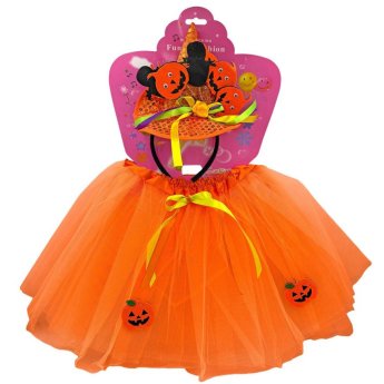 3-2646 Σετ Αμφίεσης Halloween Κολοκύθες
