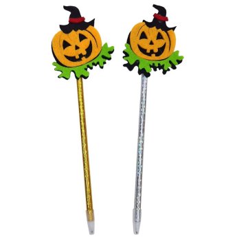 3-2626 Στυλό Halloween Κολοκύθα 24cm