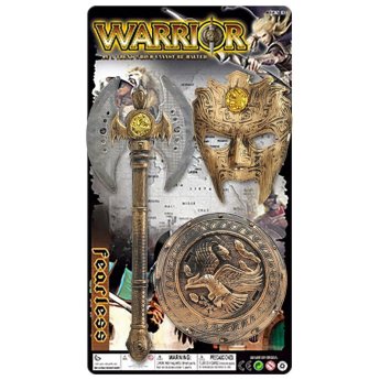 3-2593 Σετ Πανοπλίας Βίκινγκ 3τεμ 58x32cm