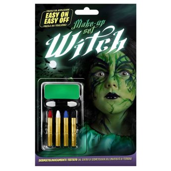 5-154 Σετ Βαφής Μάγισσα με Μακιγιάζ ΚΑΙ 4 Μολύβια