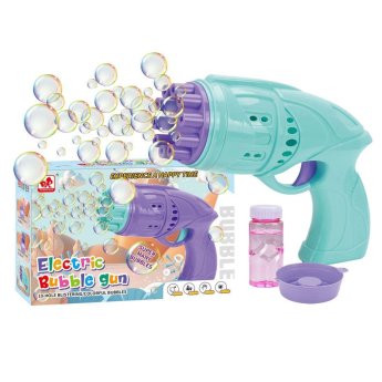 71-3426 Όπλο Σαπουνόφουσκες 10 Τρύπες Μπαταρίας 18x12x6cm