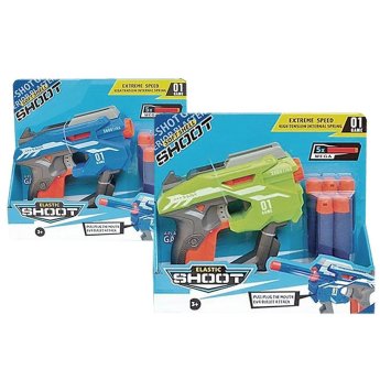 68-779 Όπλο με Μαλακές Σφαίρες Elastic Shoot 26x23x6cm