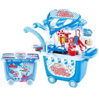 71-3263 Τρόλευ Ιατρικά Εργαλεία Small Clinic 25x19x16cm