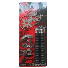 3-977 Σετ Ninja 4τεμ 35.5x15cm