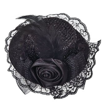 3-460 Κλιπ Καπέλο Λουλούδι o14cm