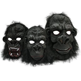 3-354 Μάσκα Γορίλα με Μαλλιά