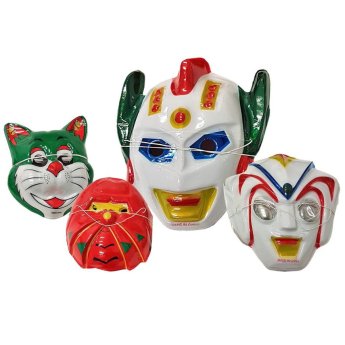 3-1742 Μάσκα Πλαστική 6 Σχέδια