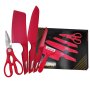 80-2164 Μαχαίρια με Ψαλίδι ΚΑΙ Αποφλοιωτή Σετ Κουζίνας 35x23cm