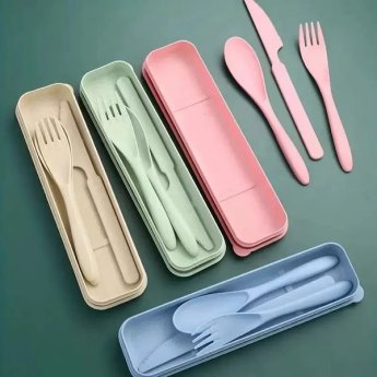 38008 ΣΕΤ ΚΟΥΤΑΛΙ ΠΗΡΟΥΝΙ ΜΑΧΑΙΡΙ ΠΛΑΣΤΙΚΟ ΜΕ ΘΗΚΗ