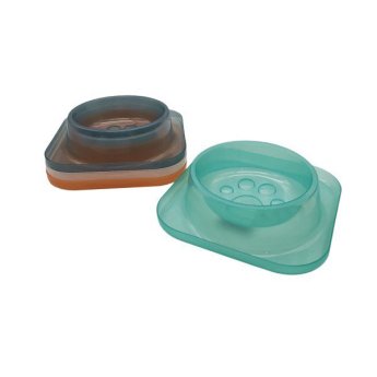 1248-27 MIZOO ΜΠΟΛ ΚΑΤΟΙΚΙΔΙΩΝ ΔΙΑΦΑΝΟ ΠΛΑΣΤΙΚΟ 4 ΧΡΩΜΑΤΑ 19CM