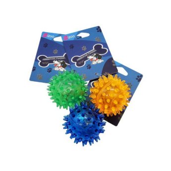 1205-16 MIZOO ΠΑΙΧΝΙΔΙ ΣΚΥΛΟΥ ΜΠΑΛΑ ΜΕ ΦΩΣ 3 ΧΡΩΜΑΤΑ 4.5CM