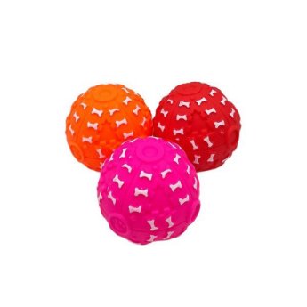 1439-14 ΠΑΙΧΝΙΔΙ ΣΚΥΛΟΥ ΜΠΑΛΑΚΙ ΜΕ ΗΧΟ 3 ΧΡΩΜΑΤΑ 7CM