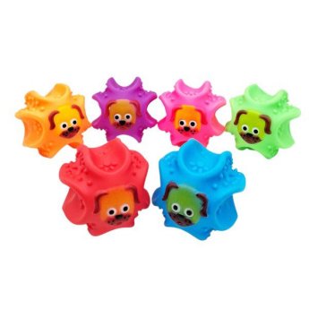 1439-13 ΠΑΙΧΝΙΔΙ ΣΚΥΛΟΥ ΜΕ ΗΧΟ 6 ΧΡΩΜΑΤΑ 7CM