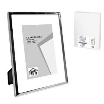 12-2063 Κορνίζα Επάργυρη Minimal 13x18cm