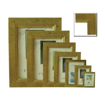 10401053 Πλαστική κορνίζα χρυσή επιτραπέζια για πτυχίο Α4 21Χ30