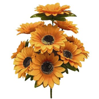 22-3114 Μπουκέτο 10 Ηλιοτρόπια 48cm