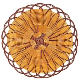 73-2204 Καλάθι Πλαστικό Στρογγυλό Κοντό o27x4cm