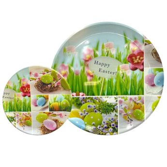 73-2126 Δίσκος Στρογγυλός Μεγάλος Πασχαλινός o35cm