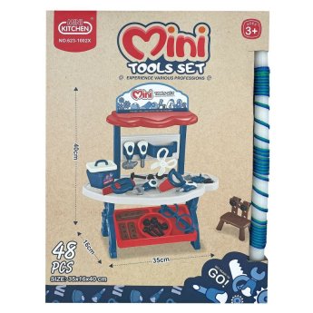 73-2096 Λαμπάδα Πάγκος 48 τεμ Εργαλεία 34x25x7cm