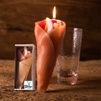 73-1651 Κερί 3d Σουβλάκι 18x7.5x3.5cm