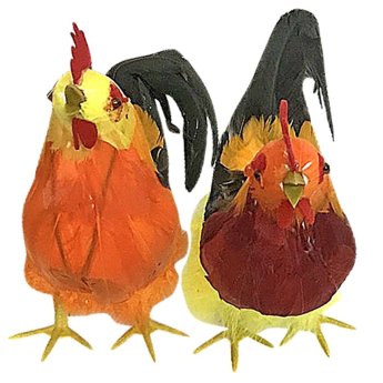 73-1007 Κότα Διακοσμητική με Φωνή 24cm