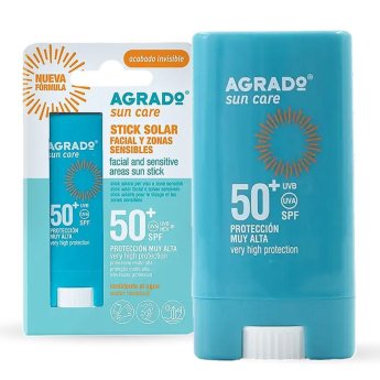 5-172 Αντηλιακό Stick Προσώπου Αδιάβροχο Agrado SPF50ΚΑΙ 15ml