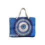 42-3350 Τσάντα Παραλίας με Σχέδιο Μάτι Greece 56x37x17cm