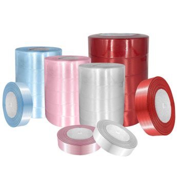 19-147 Κορδέλα Σατέν Μονόχρωμη 23mx2.5cm