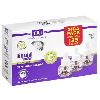 42-3288 Εντομοκτόνο TAI Liquid Υγρό Ανταλλακτικό Σετ-3 τεμ