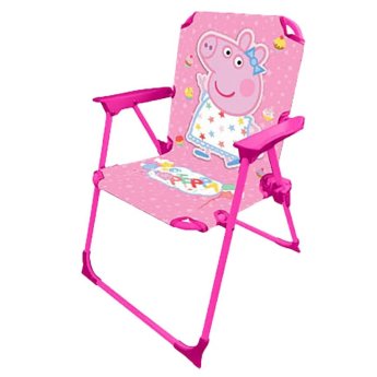 42-2961 Καρεκλάκι Μεταλλικό Αναδιπλούμενο Peppa pig 53x38x27cm