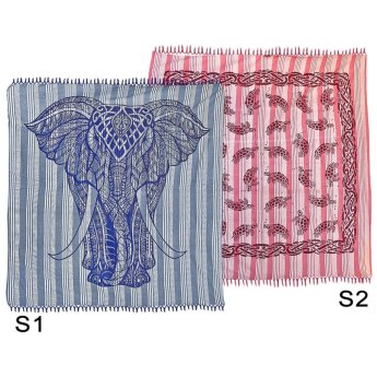 42-2702 Μαντάλα Πανί Τοίχου-Παραλίας  210x230cm -930gr