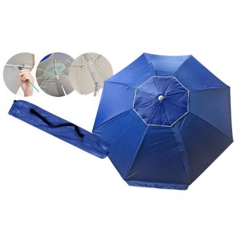 42-2343 Ομπρέλα Παραλίας Alu-Fiberglass 2m με Επένδυση UV