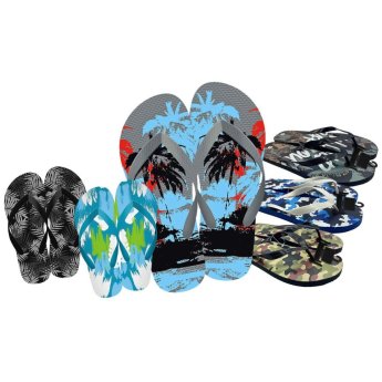 67-201 Σαγιονάρα Ανδρική με Σχέδια Νο-40-45