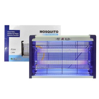 81-551 Εντομοπαγίδα 2 Λάμπες LED 38x24x5cm