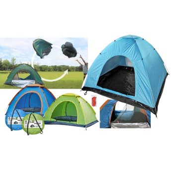 42-680 Σκηνή pop up 4 Ατόμων 2 Πόρτες 2x2x1.30m