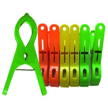 81-148 Μανταλάκια Πλαστικά Μεγάλα πακ-6τεμ 11cm